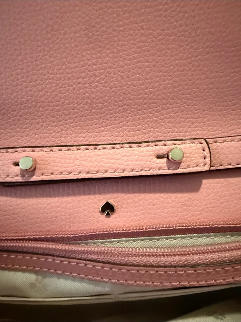 kate spade Pink Crossbody with Chain Strap